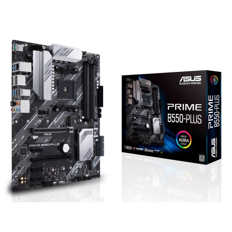 Asus PRIME B550-PLUS AMD AM4 Motherboard - Enhance Your Performance with Top-tier Features! 90MB14U0-M0EAY0